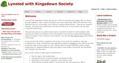 Desktop Screenshot of lynsted-society.co.uk